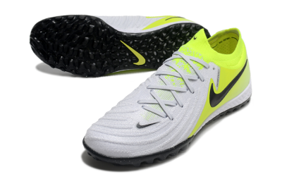Men's Nike Phantom GX 2 Elite TF Football Shoes - Grey/Black/Yellow