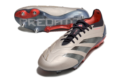 Men's Adidas Predator 24 Elite FG Football Boots - Gold/Blue/Red