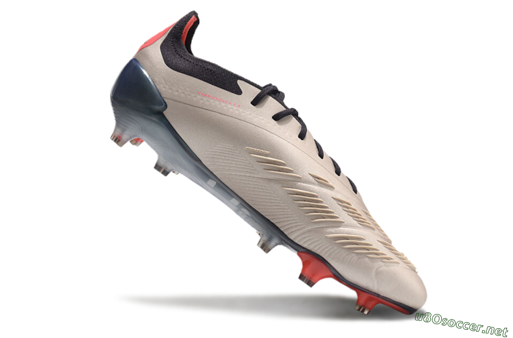 Men's Adidas Predator 24 Elite FG Football Boots - Gold/Blue/Red 4