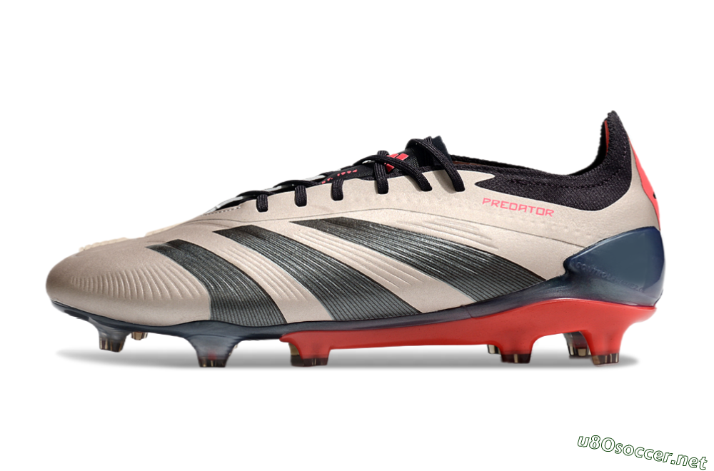 Men's Adidas Predator 24 Elite FG Football Boots - Gold/Blue/Red 0