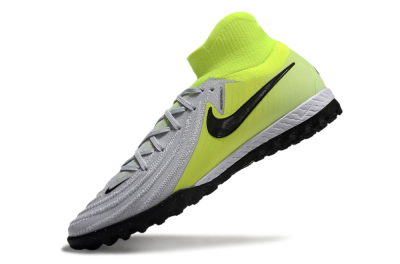 Men's Nike Phantom Luna Elite NU TF Football Shoes - Grey/Yellow/Black