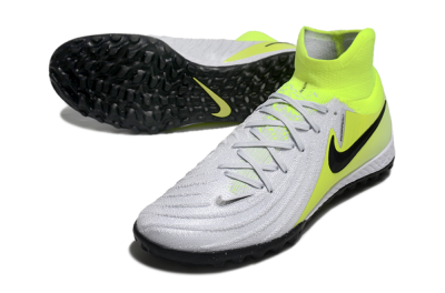 Men's Nike Phantom Luna Elite NU TF Football Shoes - Grey/Yellow/Black