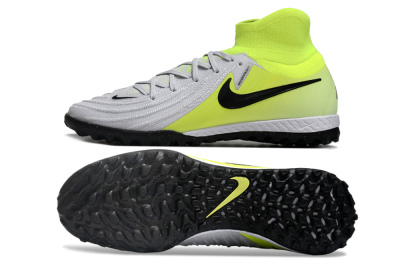 Men's Nike Phantom Luna Elite NU TF Football Shoes - Grey/Yellow/Black