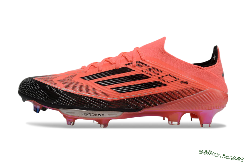 Men's Adidas F50+ Lightstrike Pro FG Football Boots - Red/Black 0