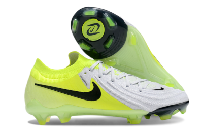 Men's Nike Phantom Luna Elite FG Football Boots - Grey/Yellow/Black