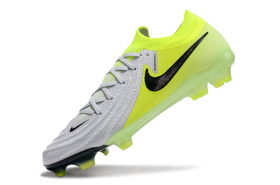 Men's Nike Phantom Luna Elite FG Football Boots - Grey/Yellow/Black