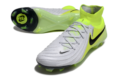 Men's Nike Phantom Luna Elite FG Football Boots - Grey/Yellow/Black