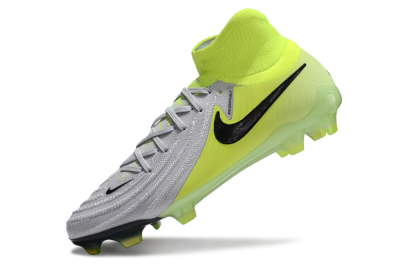 Men's Nike Phantom Luna Elite FG Football Boots - Grey/Yellow/Black