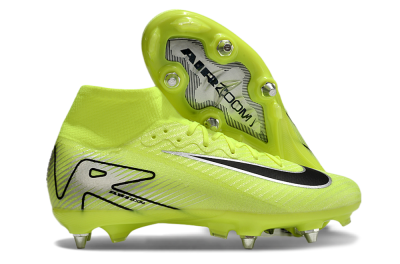 Men's Nike Air Zoom Mercurial Superfly 10 Elite SG Football Boots - Yellow/Silver/Black