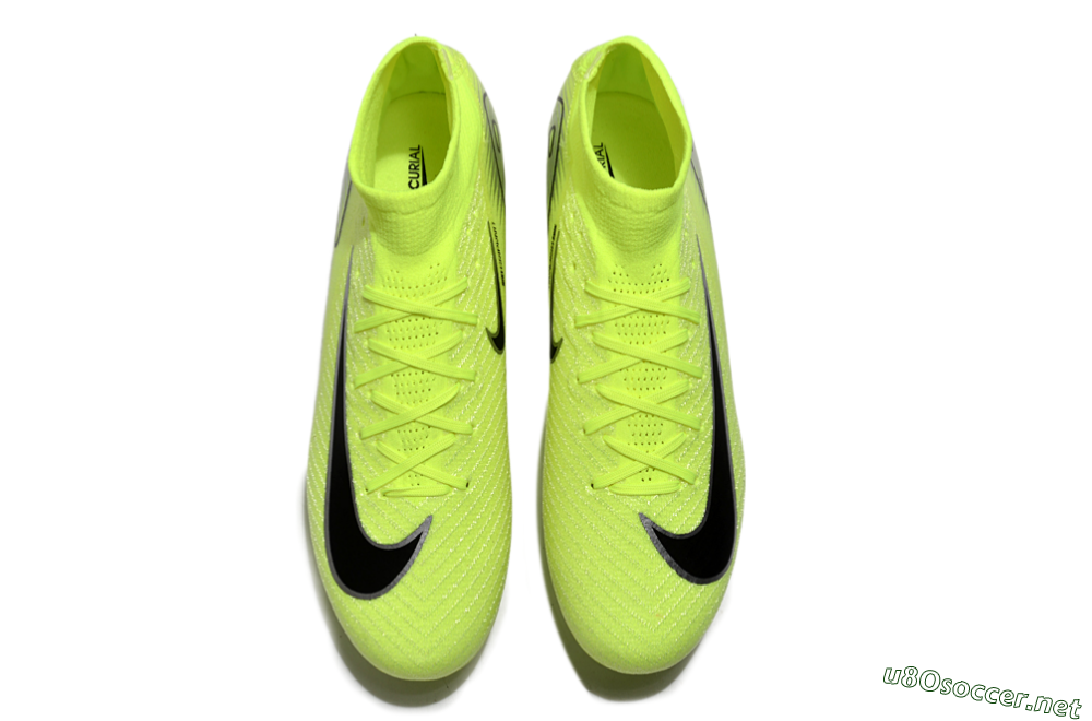 Men's Nike Air Zoom Mercurial Superfly 10 Elite SG Football Boots - Yellow/Silver/Black 4