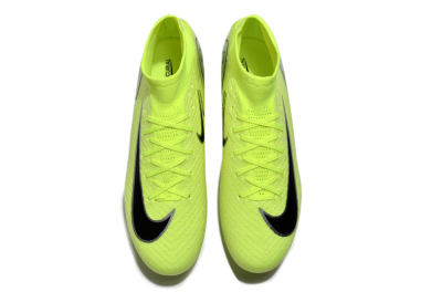 Men's Nike Air Zoom Mercurial Superfly 10 Elite SG Football Boots - Yellow/Silver/Black