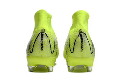Men's Nike Air Zoom Mercurial Superfly 10 Elite SG Football Boots - Yellow/Silver/Black