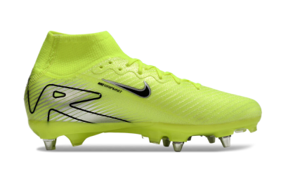 Men's Nike Air Zoom Mercurial Superfly 10 Elite SG Football Boots - Yellow/Silver/Black