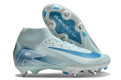 Men's Nike Air Zoom Mercurial Superfly 10 Elite SG Football Boots - Jade/Blue/White