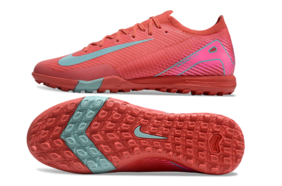 Unisex Nike Air Zoom Mercurial Vapor 16 Elite TF Football Shoes - Red/Jade/White