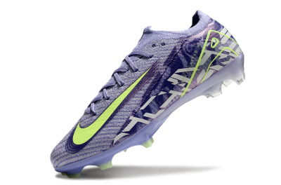 Unisex Nike Air Zoom Mercurial Vapor 16 Elite FG Football Boots - Purple/Yellow/White