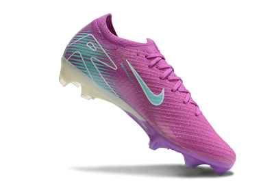 Unisex Nike Air Zoom Mercurial Vapor 16 Elite FG Football Boots - Purple/Mint