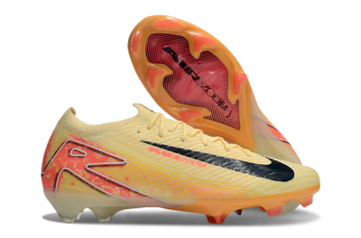 Men's Nike Air Zoom Mercurial Vapor 16 Elite FG Football Boots - Yellow/Black/Pink