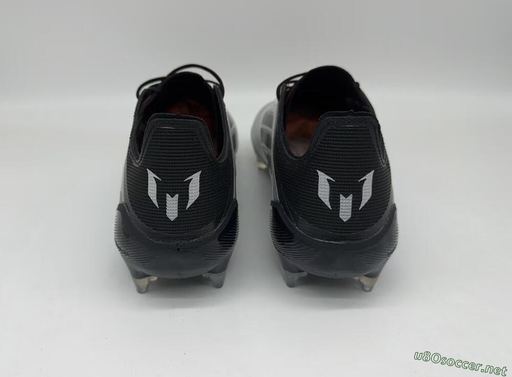 Men's Adidas F50 Elite Messi FG Football Boots - Silver/Black/Orange