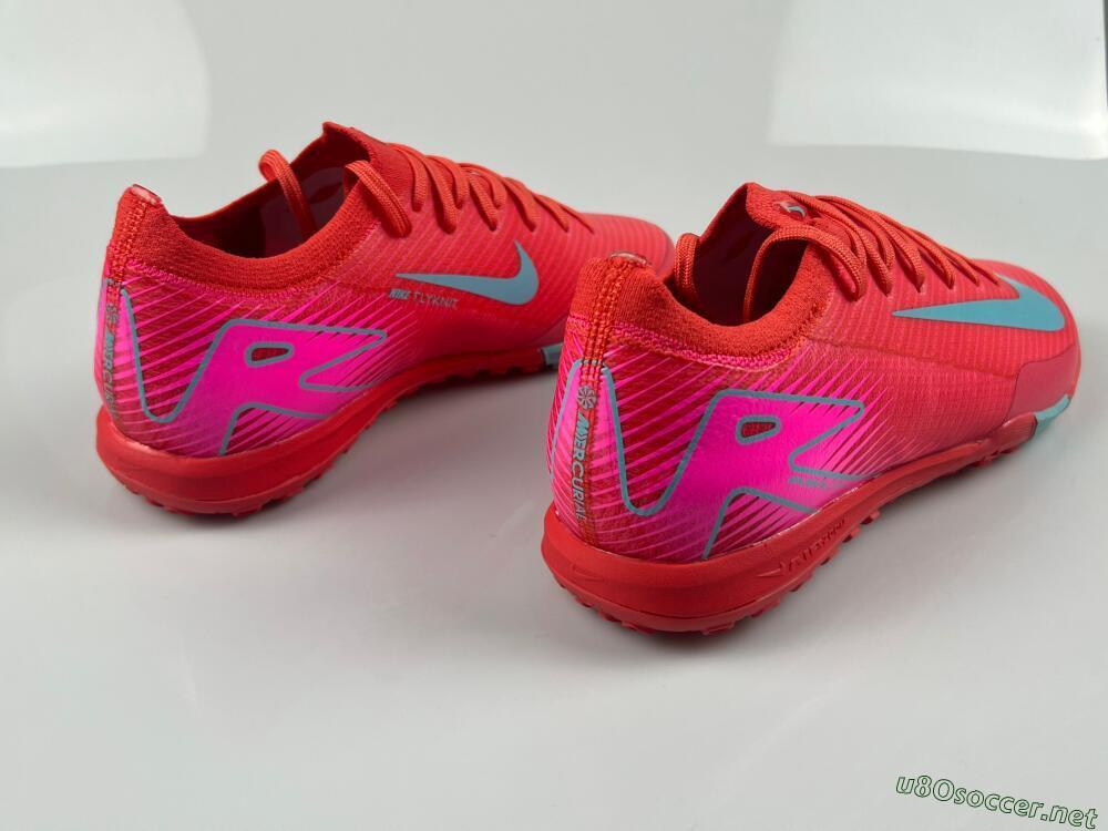 Unisex Nike Air Zoom Mercurial Vapor 16 Elite TF Football Shoes - Red/Jade/White