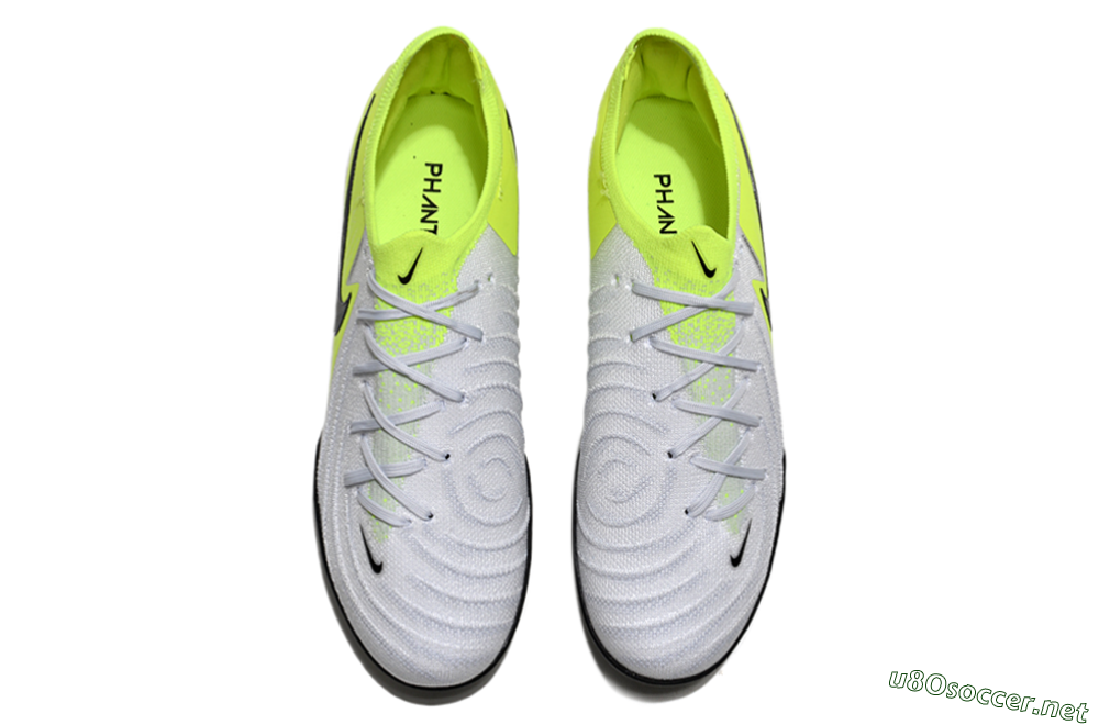 Unisex Nike Phantom Luna Elite TF Football Shoes - Grey/Yellow/Black 4