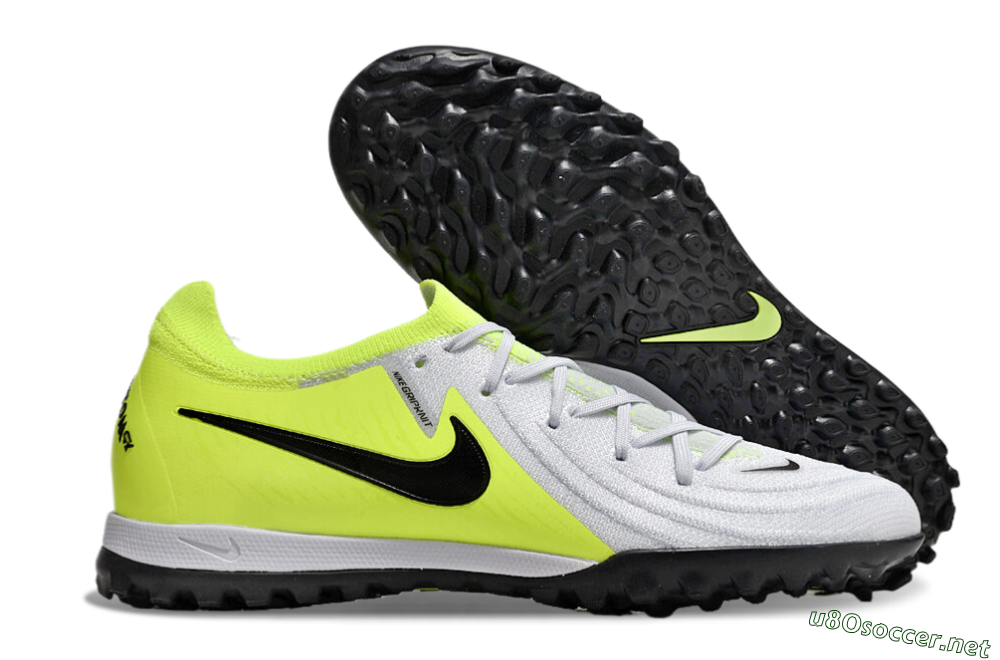 Unisex Nike Phantom Luna Elite TF Football Shoes - Grey/Yellow/Black 2