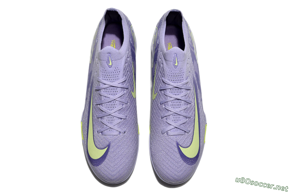 Unisex Nike Air Zoom Mercurial Vapor 16 Elite TF Football Shoes - Purple/Yellow/White 4