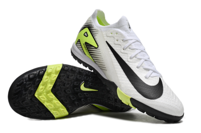 Unisex Nike Air Zoom Mercurial Vapor 16 Elite TF Football Shoes - White/Black/Yellow
