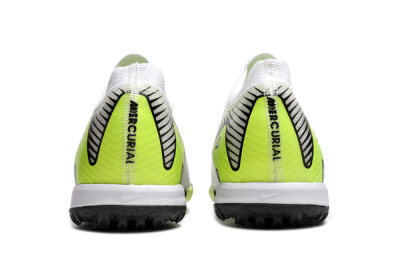 Unisex Nike Air Zoom Mercurial Vapor 16 Elite TF Football Shoes - White/Black/Yellow
