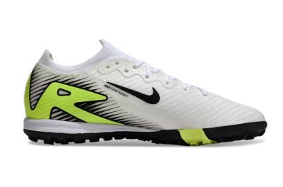 Unisex Nike Air Zoom Mercurial Vapor 16 Elite TF Football Shoes - White/Black/Yellow