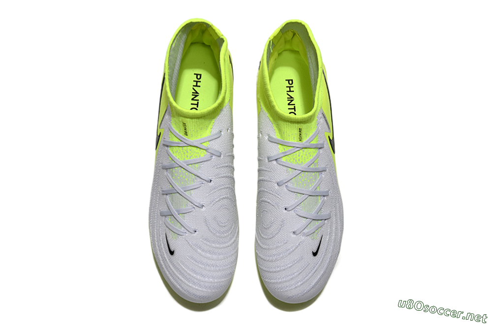 Men's Nike Phantom Luna Elite AG Football Boots - Grey/Yellow/Black 4