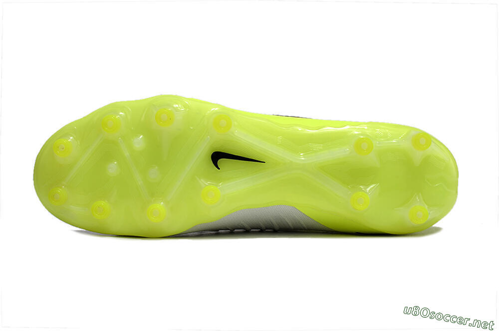 Men's Nike Phantom Luna Elite AG Football Boots - Grey/Yellow/Black 6