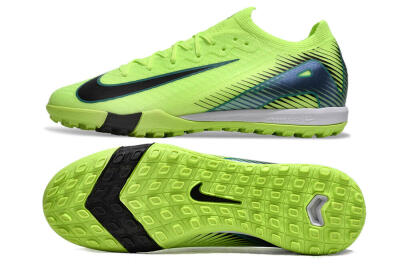 Unisex Nike Air Zoom Mercurial Vapor 16 Elite TF Football Shoes - Yellow/Black/Blue
