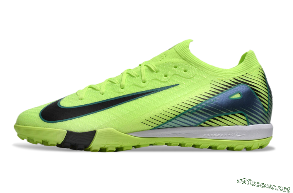 Unisex Nike Air Zoom Mercurial Vapor 16 Elite TF Football Shoes - Yellow/Black/Blue 0