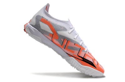 Men's Puma Ultra Ultimate TF Football Shoes - White/Red/Black