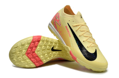 Unisex Nike Air Zoom Mercurial Vapor 16 Elite TF Football Shoes - Yellow/Black/Red