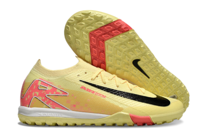 Unisex Nike Air Zoom Mercurial Vapor 16 Elite TF Football Shoes - Yellow/Black/Red