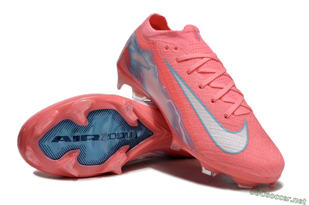 Unisex Nike Air Zoom Mercurial Vapor 16 Elite FG Football Boots - Red/Silver/Blue 3