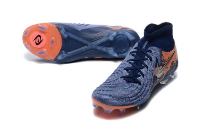 Men's Nike Phantom Luna Elite FG Football Boots - Blue/Silver/Orange