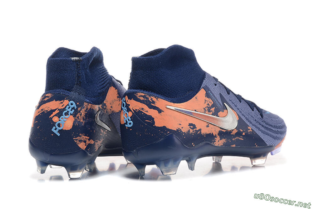 Men's Nike Phantom Luna Elite FG Football Boots - Blue/Silver/Orange 9