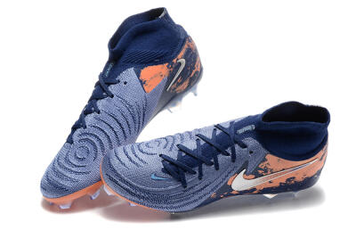 Men's Nike Phantom Luna Elite FG Football Boots - Blue/Silver/Orange