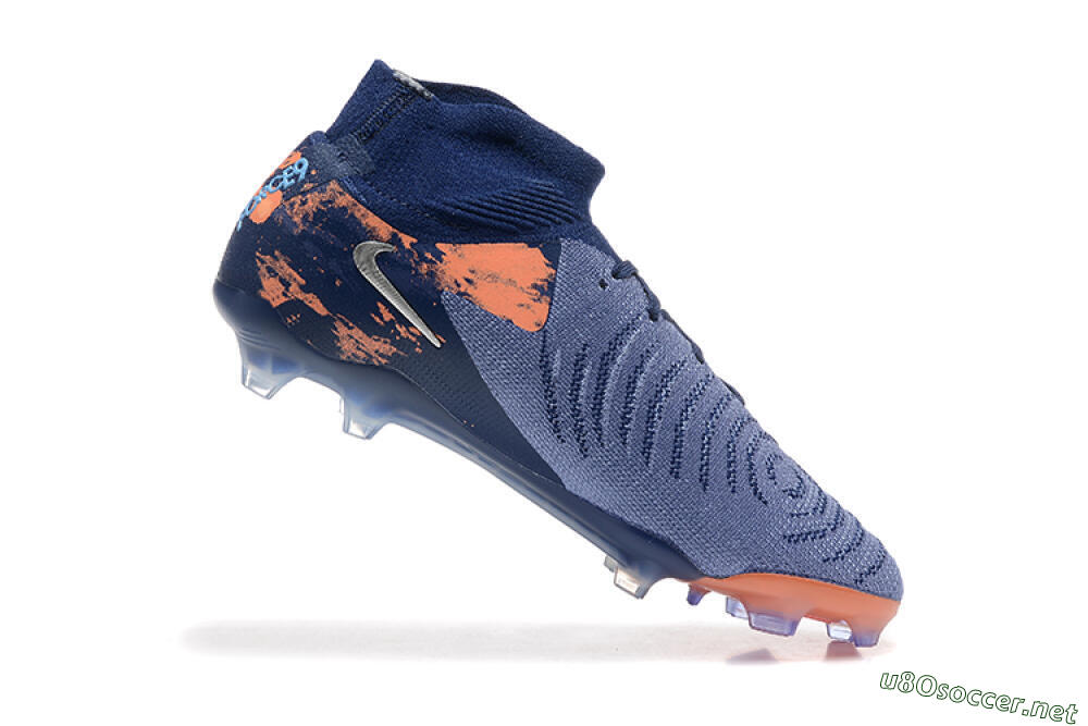 Men's Nike Phantom Luna Elite FG Football Boots - Blue/Silver/Orange 7