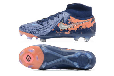 Men's Nike Phantom Luna Elite FG Football Boots - Blue/Silver/Orange