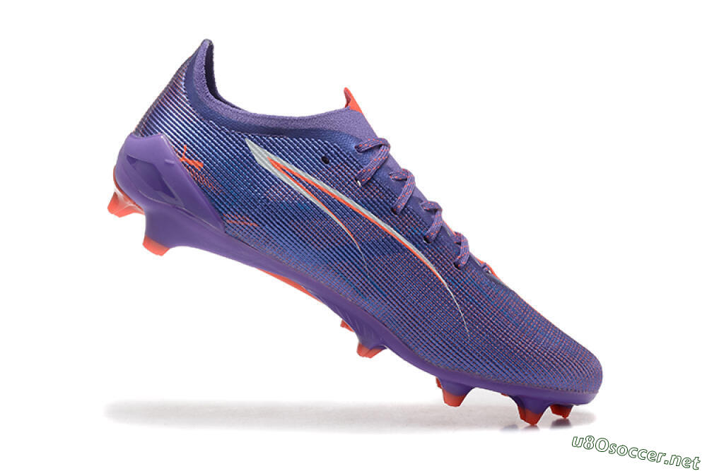 Men's Puma Ultra 5 Ultimate FG Football Boots - Purple/Blue/Red 7