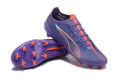 Men's Puma Ultra 5 Ultimate FG Football Boots - Purple/Blue/Red