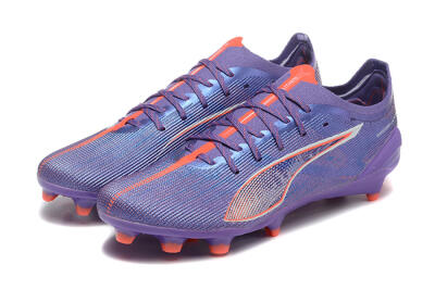 Men's Puma Ultra 5 Ultimate FG Football Boots - Purple/Blue/Red