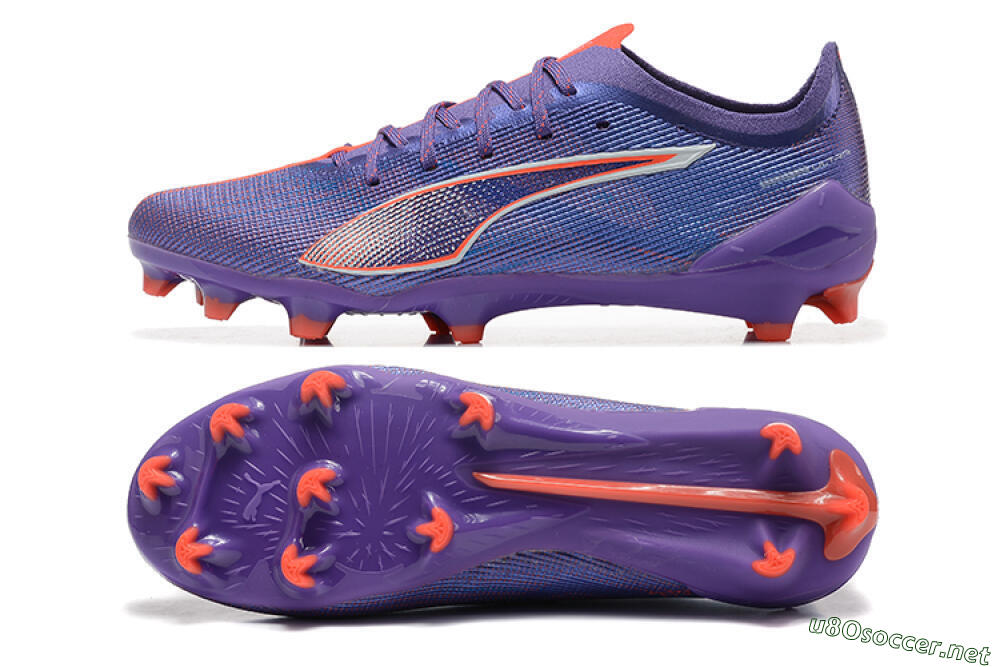 Men's Puma Ultra 5 Ultimate FG Football Boots - Purple/Blue/Red 1