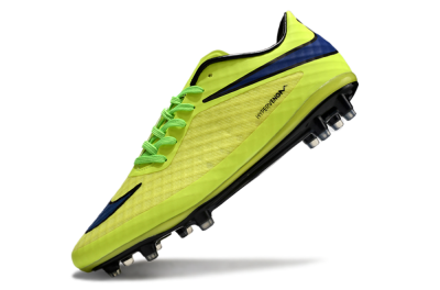 Men's Nike Hypervenom Phantom FG Football Boots - Yellow/Blue/Black