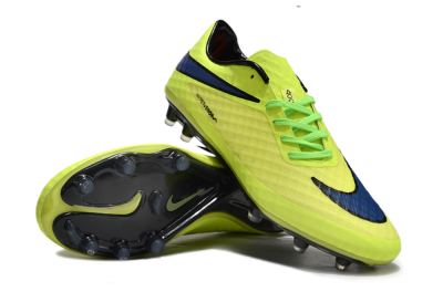 Men's Nike Hypervenom Phantom FG Football Boots - Yellow/Blue/Black