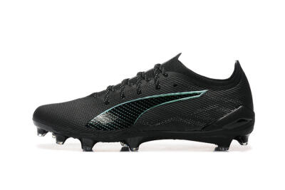 Men's Puma Ultra 5 Ultimate FG Football Boots - Black/Jade/White